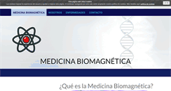 Desktop Screenshot of medicinabiomagnetica.com